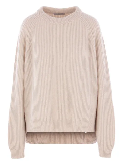 Dusan ribbed cashmere sweater Neutrals T7690NOATMEAL