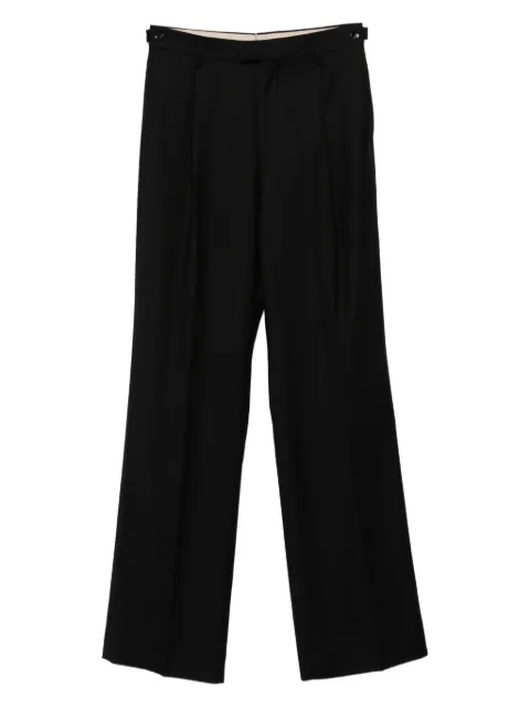 Berwich Simona pleated-front trousers Black SIMONA1PDR1483