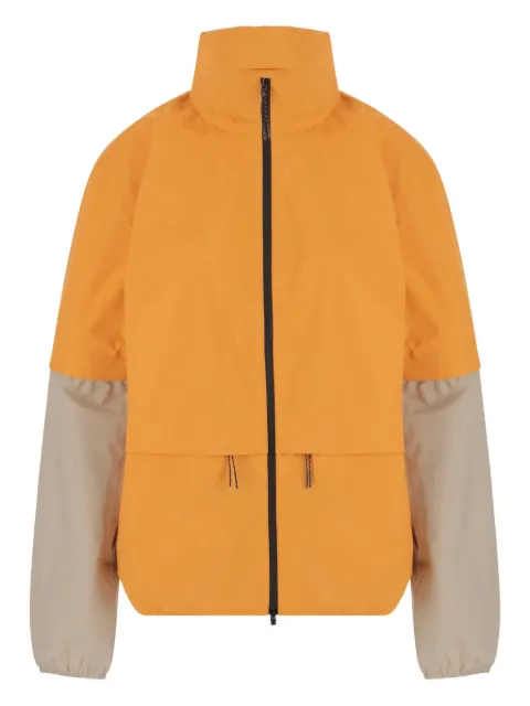 Autry two-tone zip-front jacket Orange JAPXO8VFFLAME