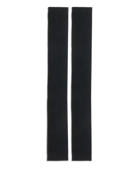 SA SU PHI ribbed cashmere gloves Black W25970