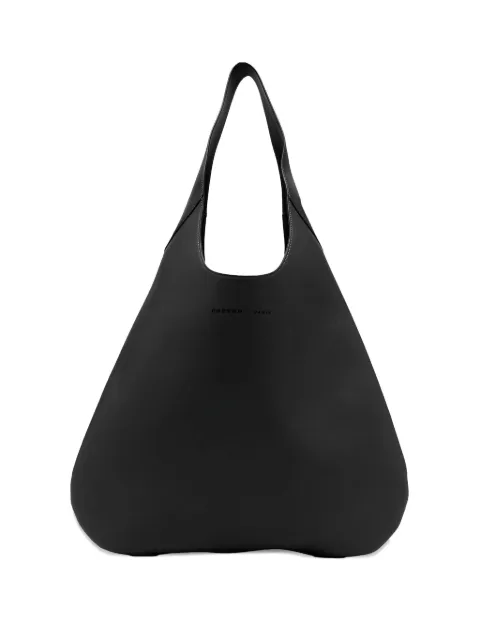 Carven Carven Tommaso leather tote bag Black 6252161203DEEPBLACK