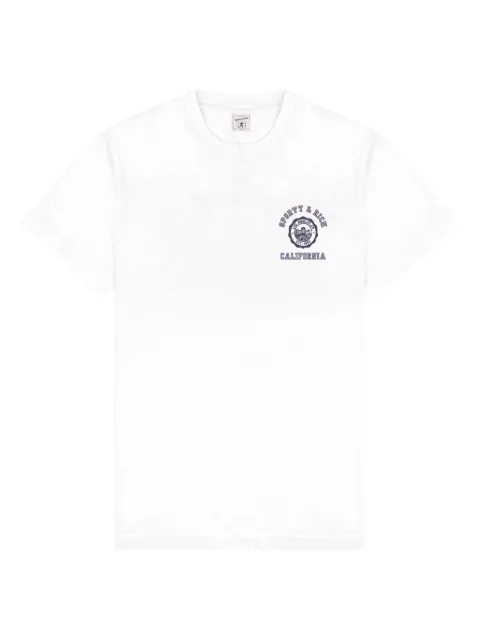 Sporty & Rich logo-print T-shirt White TO089625508WH01