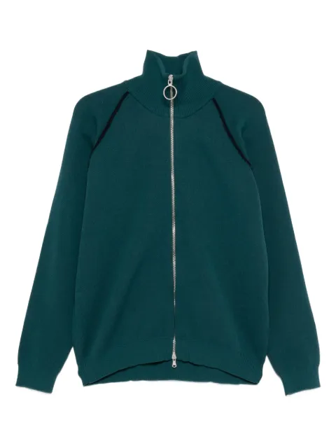 1989 STUDIO high-neck zip-up sweater Green F04MAN001KNI0017200