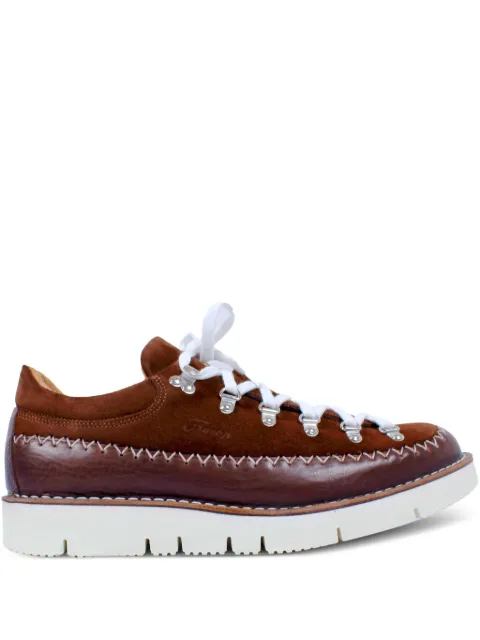 Fracap Indian low-top boots Brown M122INDIAN