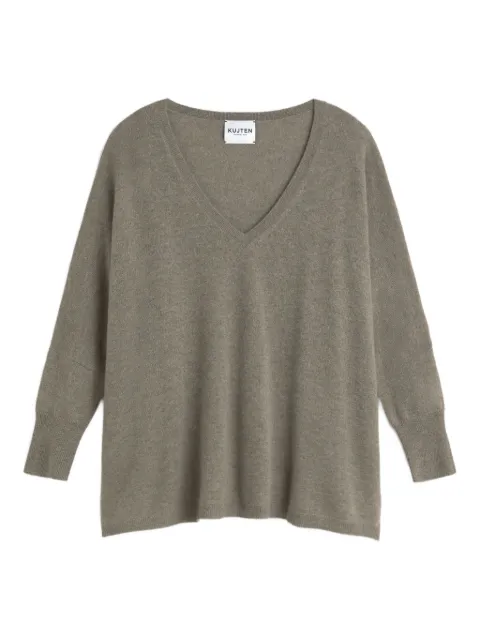 kujten V-neck sweater Grey F1067