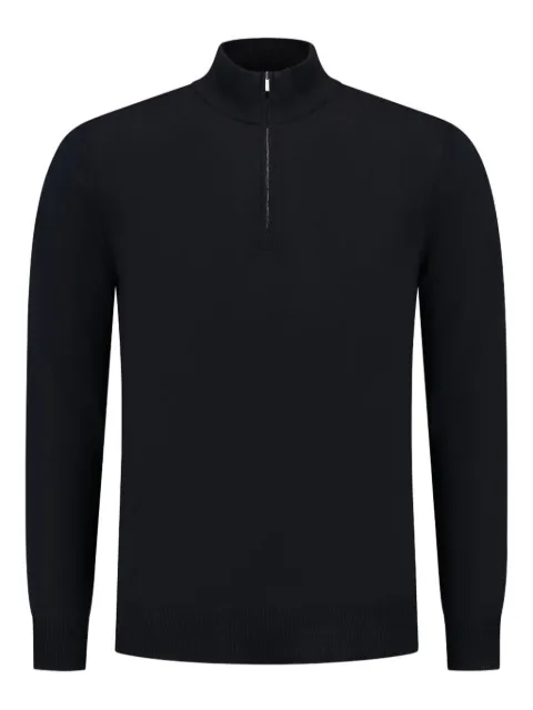 Zanone half-zip sweater Black 810205Z0290