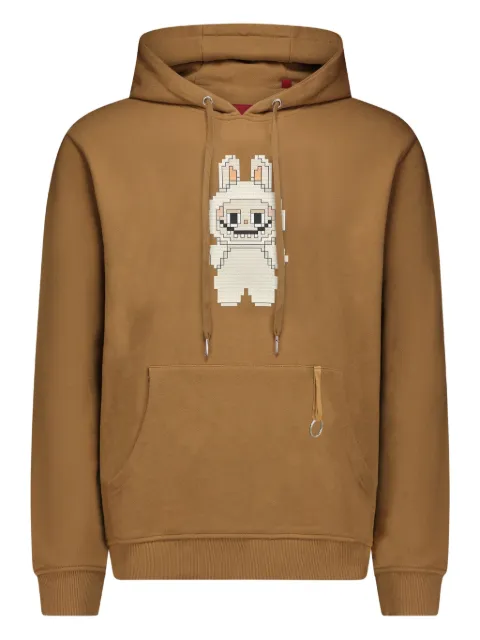 Mostly Heard Rarely Seen 8-Bit 8-bit rabbit hoodie Brown MHEB02BFKH09