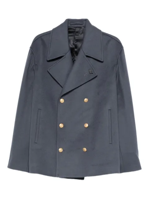 Lardini double-breasted coat Blue AARUIZMCN65601