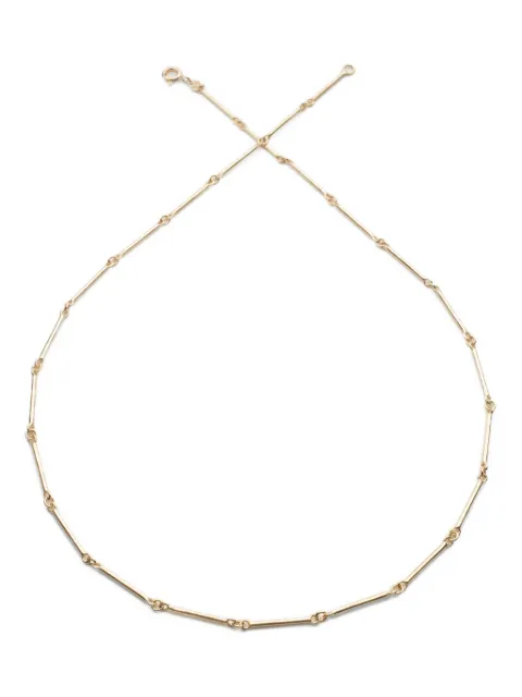 We by WHITEbIRD 14K yellow gold Yasmine necklace Yellow WBCHYASOJ