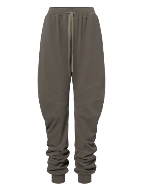 Elena Velez panelled drawstring track pants Grey YR006TR05