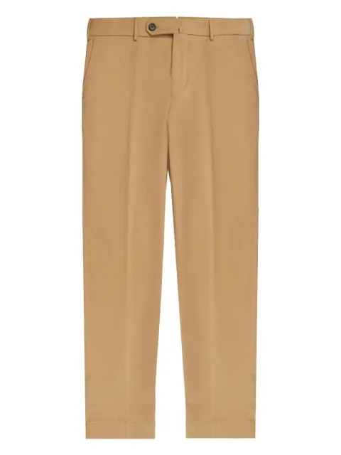 Incotex flat-front trousers Neutrals 1T008040967