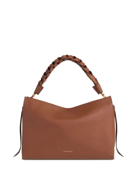 Coccinelle Boheme leather tote bag Brown E1M50190201
