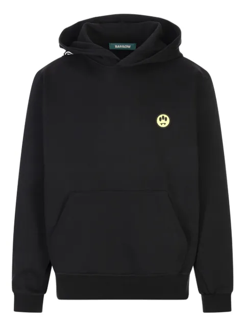 BARROW logo-detail hoodie Black F5BWUAHS058