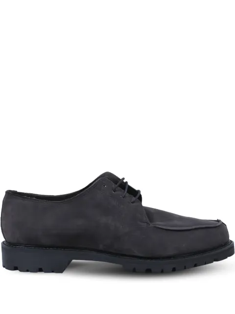 Rier lace-up suede derby shoes Black SHO31NRW