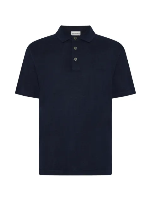 Emerson Renaldi button polo shirt Blue EMMW2502