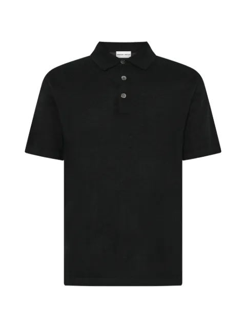 Emerson Renaldi button short-sleeve polo shirt Black EMMW2502