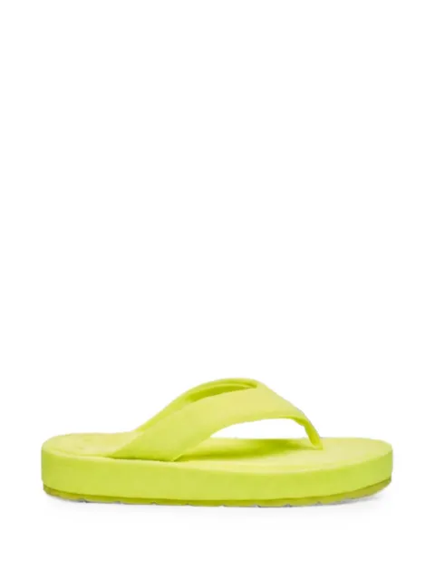 BETTINA VERMILLON Anastasia platform flip-flops Yellow SS22107
