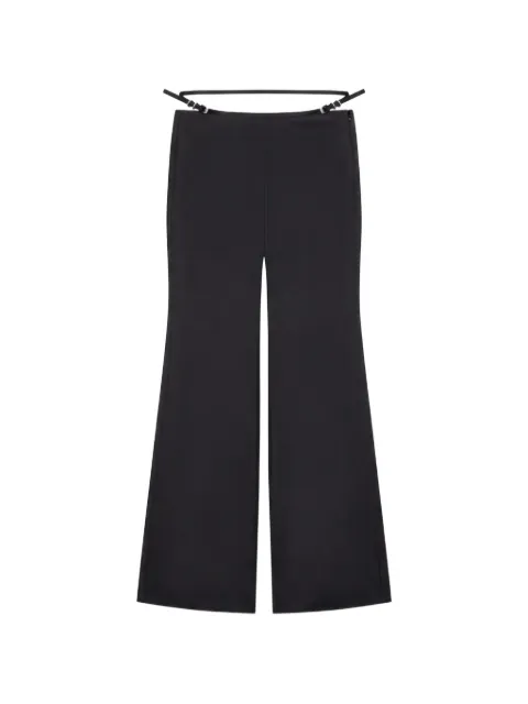 Givenchy buckle-detail trousers Black BW513Y100H
