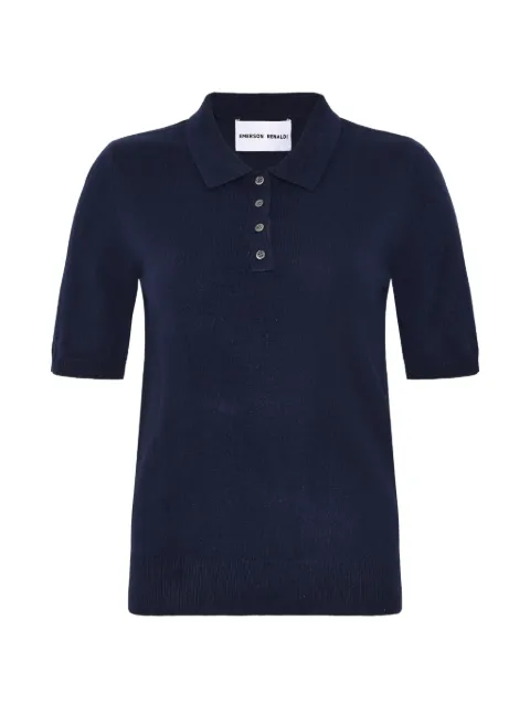 Emerson Renaldi short-sleeve polo top Blue EMS25012