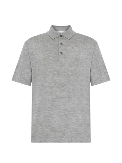 Emerson Renaldi button polo shirt Grey EMMW2502