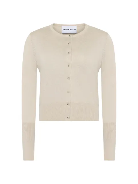 Emerson Renaldi buttoned cardigan Neutrals EMESS2501