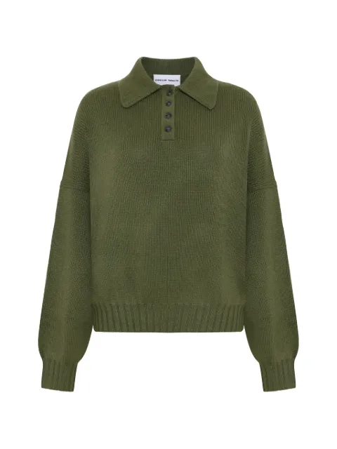 Emerson Renaldi buttoned polo top Green EME2025018