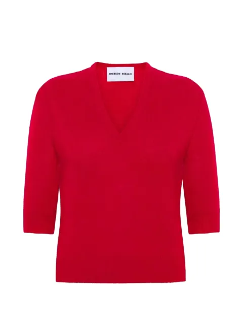 Emerson Renaldi V-neck sweater Red ERW24005