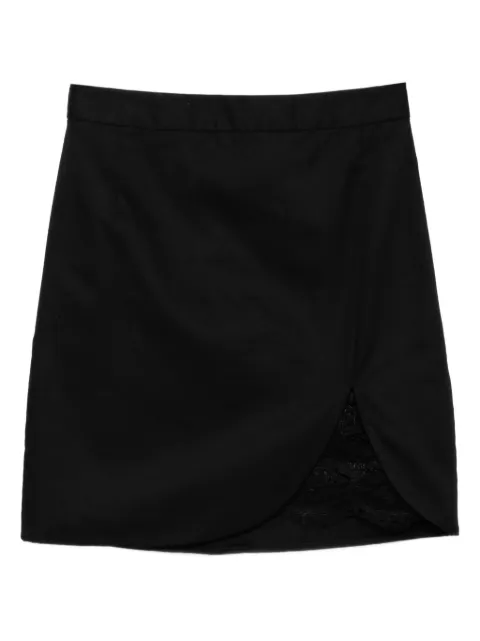 BLAKLACE floral-lace skirt Black BLK1002
