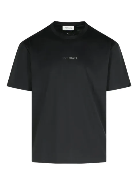 Premiata logo-print T-shirt Black PA1027