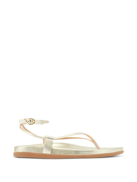 Ancient Greek Sandals Polistra buckle-strap sandals Gold 124801047