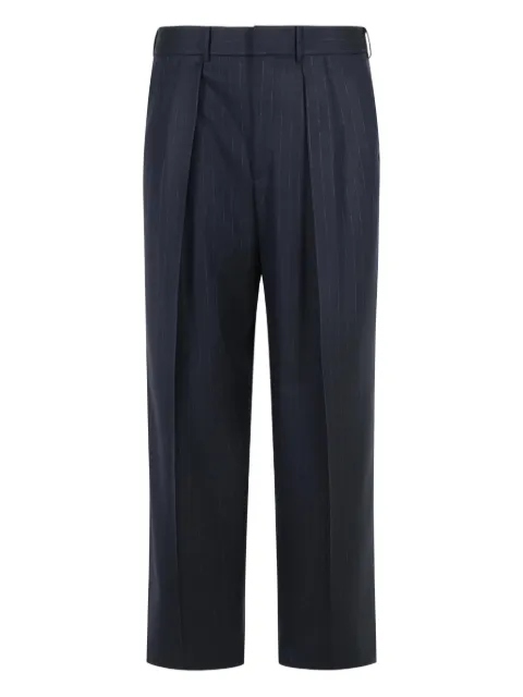 TOM FORD pinstripe-pleated trousers Blue PLMD01W0103