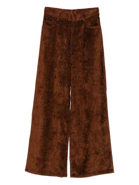 Petar Petrov corduroy wide-leg trousers Brown THEHARBORPANTS