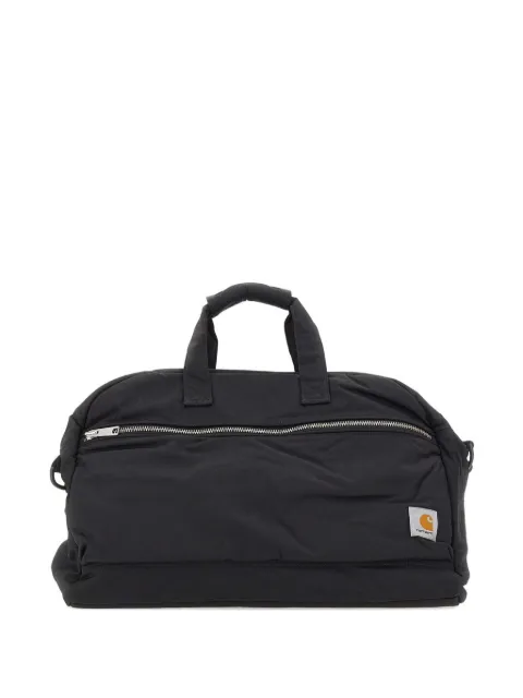 Carhartt WIP Leroy zip-top padded tote bag Black I03548989XX
