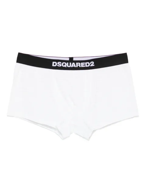 DSQUARED2 logo-band boxers White D9LDC5510ISA01