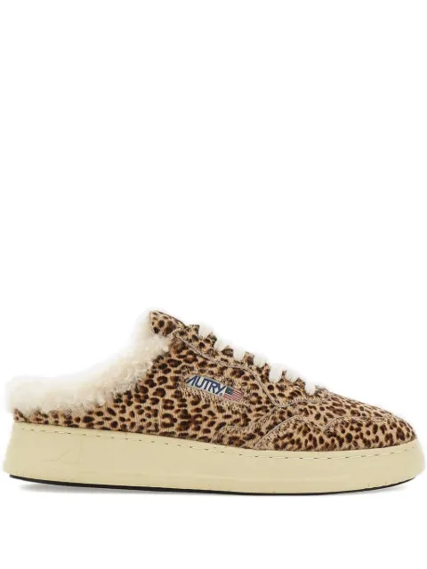 Autry animal-print sneakers Brown MULWYX01