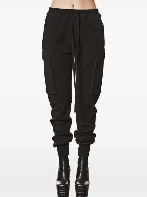 Thom Krom cargo-pocket drawstring trousers Black WST417