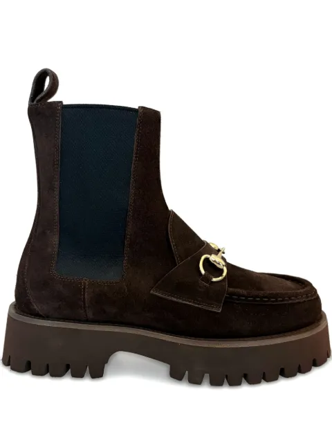 Gucci horsebit platform boots Brown 834770AAE73