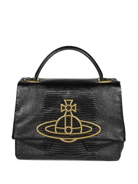 Vivienne Westwood orb-embellishment tote bag Black 4101005SUL004FPU