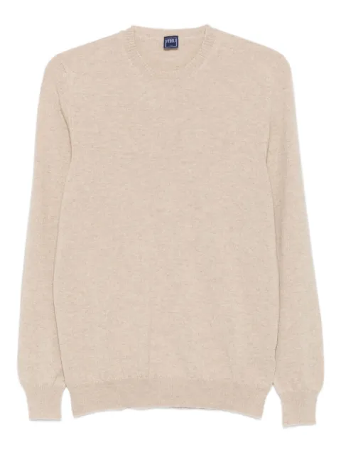 Fedeli round-neck cashmere sweater Neutrals MU006476