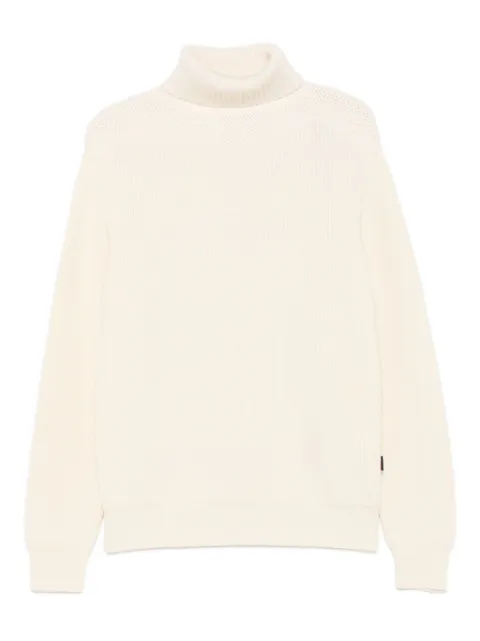 Sebago Quick Knot roll-neck wool sweater Neutrals 71119WW