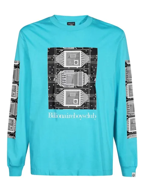 Billionaire Boys Club long-sleeve print T-shirt Blue B23111