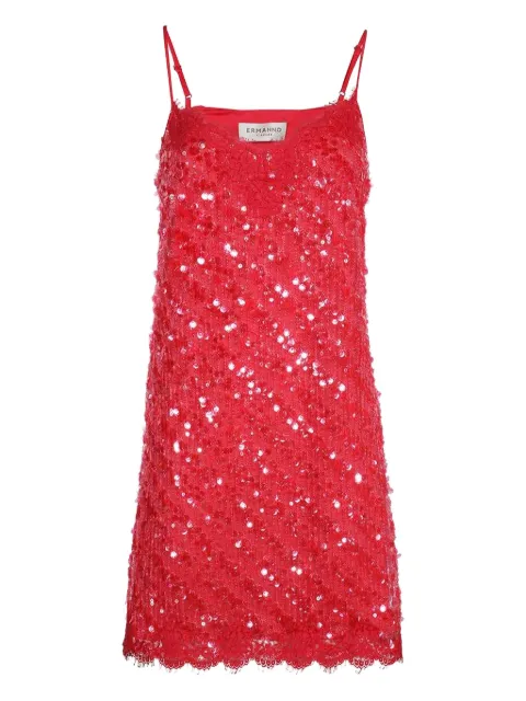 Ermanno Scervino embellished mini dress Pink D42EQ022EZ1EZ1