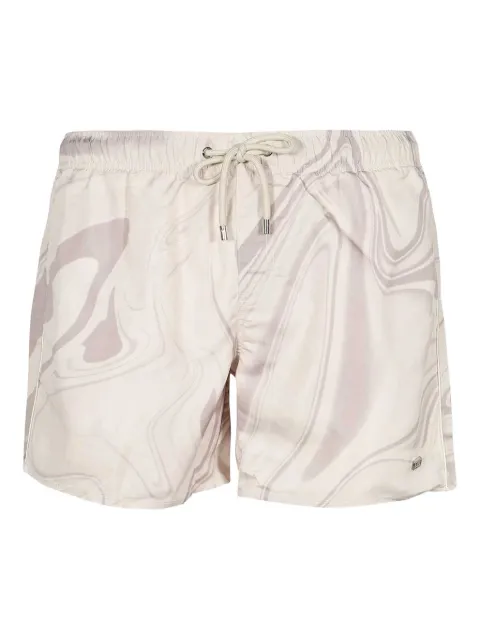 BALR. swirl-print shorts Neutrals B14511016