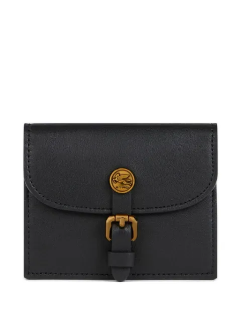 ETRO Pony leather card holder Black WP2E0006AP340