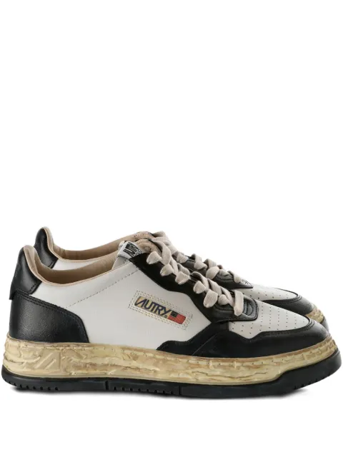 Maison MIHARA YASUHIRO x Autry leather-panelled platform sneakers White AVLMMMY3
