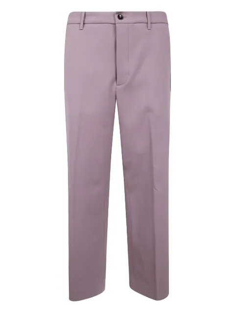 Nine In The Morning button-fastening wool trousers Pink 9FW25AP62