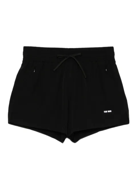 TEAM WANG design logo-printed performance shorts Black TWOG02B304