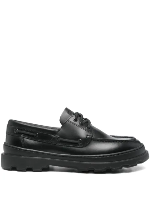Camper lace-up boat shoes Black K101067