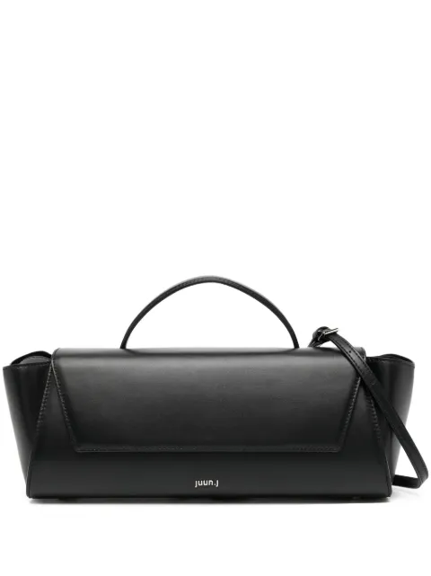 Juun.J leather tote bag Black JW58D4W01