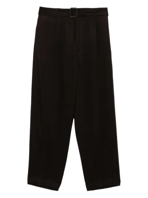 Emporio Armani belted trousers Brown EM003662AF17835